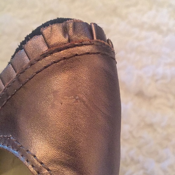 Seychelles Bronze & Suede Heel - Picture 5 of 5